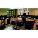 Kitchenaid® 24" Undercounter Wine Cellar with Full-Extension Wood-Front Racks KUWL524SBE