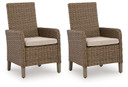 Laguna Heights - Arm Chair With Cushion (Set of 2) - Beige