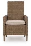 Laguna Heights - Arm Chair With Cushion (Set of 2) - Beige