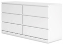Onita - Six Drawer Dresser