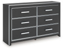 Zuraleus - Six Drawer Dresser