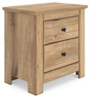 Makidern - Two Drawer Night Stand