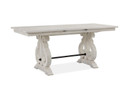 Bronwyn - Rectangular Counter Dining Table - Alabaster