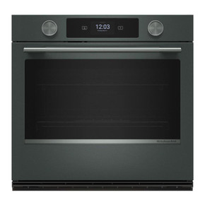 Kitchenaid® 30-inch Smart Electric Single Wall Oven with Assisted Cooking Modes - Juniper KOES730SJP