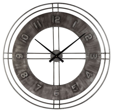 Ana Sofia - Antique Gray - Wall Clock