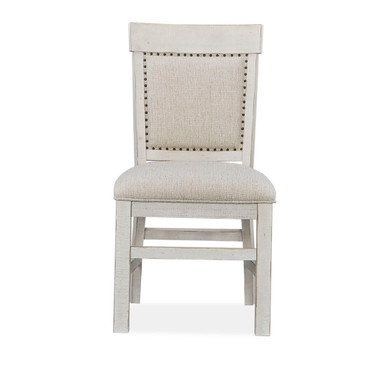 Bronwyn - Dining Side Chair With Upholstered Seat (Set of 2) - Alabaster
