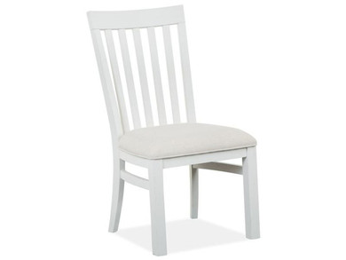 Harper Springs - Dining Side Chair With Upholstered Seat (Set of 2) - Silo White
