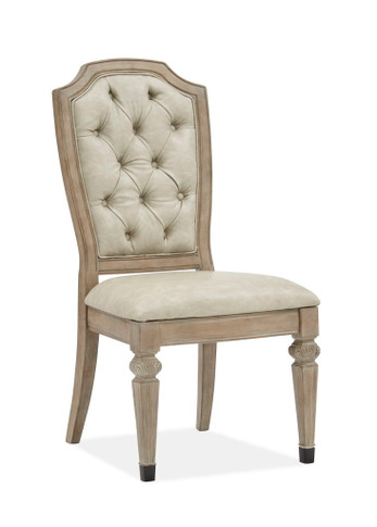 Marisol - Dining Side Chair With Upholstered Seat and Back (Set of 2) - Fawn