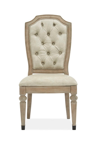 Marisol - Dining Side Chair With Upholstered Seat and Back (Set of 2) - Fawn