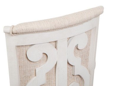 Bronwyn - Fully Upholstered Swivel Chair - Alabaster