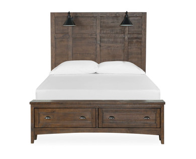 Bay Creek - Complete Lamp Panel Storage Bed