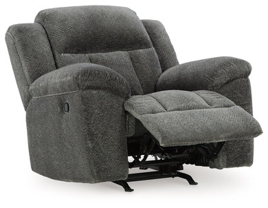 Frohn - Rocker Recliner - Fabric - Graphite