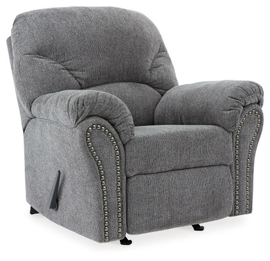 Allmaxx - Rocker Recliner - Pewter