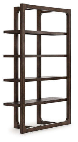 Breckington - Dark Brown - Bookcase
