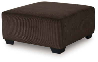 Kimlee - Oversized Accent Ottoman - Chocolate