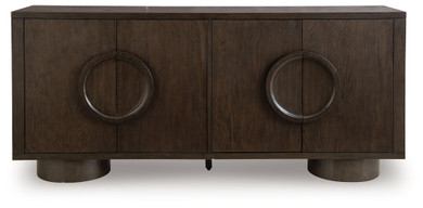 Veeda - Accent Cabinet - Dark Brown
