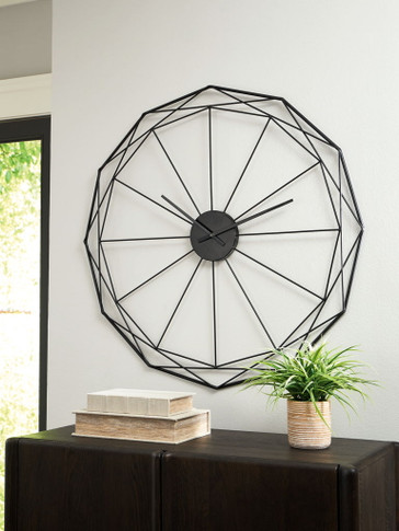 Arkthorne - Wall Clock - Black