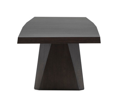 Tauren - Extendable Double Pedestal Dining Table - Coffee Bean