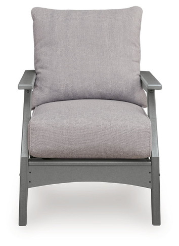 Cove Beach - Lounge Chair With Cushion (Set of 2) - Gray