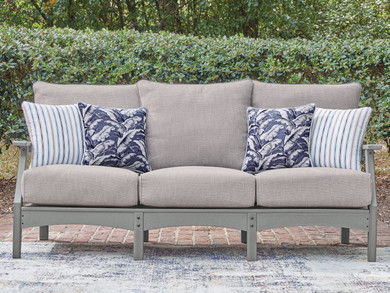 Cove Beach - Sofa With Cushion - Gray