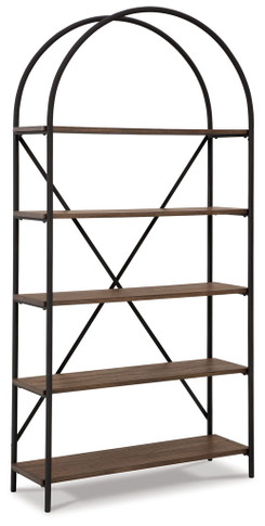 Galtbury - Bookcase - Brown / Black