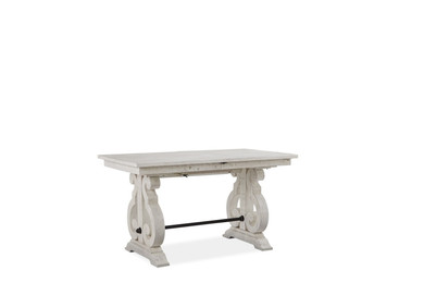 Bronwyn - Rectangular Counter Dining Table - Alabaster