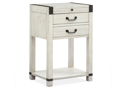 Chesters Mill - Open Nightstand - Alabaster