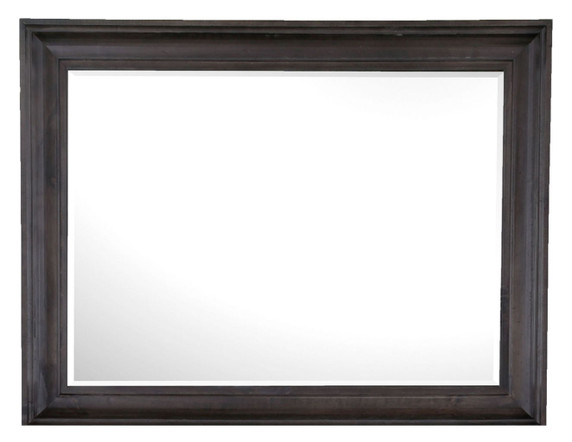 Calistoga - Mirror In Weathered Charcoal - Weathered Charcoal