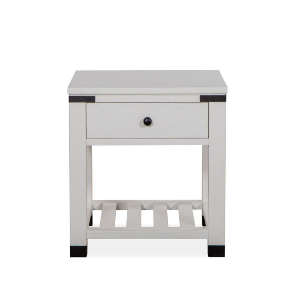 Harper Springs - Wood Shelf End Table KD