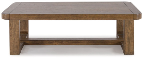 Cabalynn - Rectangular Cocktail Table - Light Brown