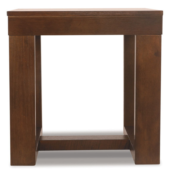 Watson - Square End Table - Dark Brown