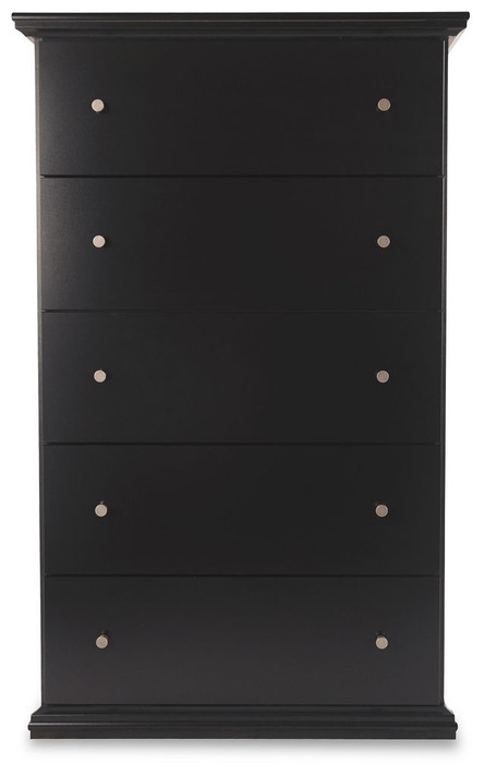 Maribel - Five Drawer Chest - Black