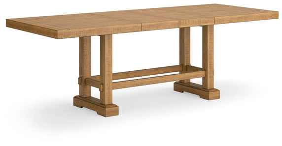 Havonplane - Brown - Rectangular Dining Room Counter Extension Table Havonplane - Brown - Rectangular Dining Room Counter Extension Table
