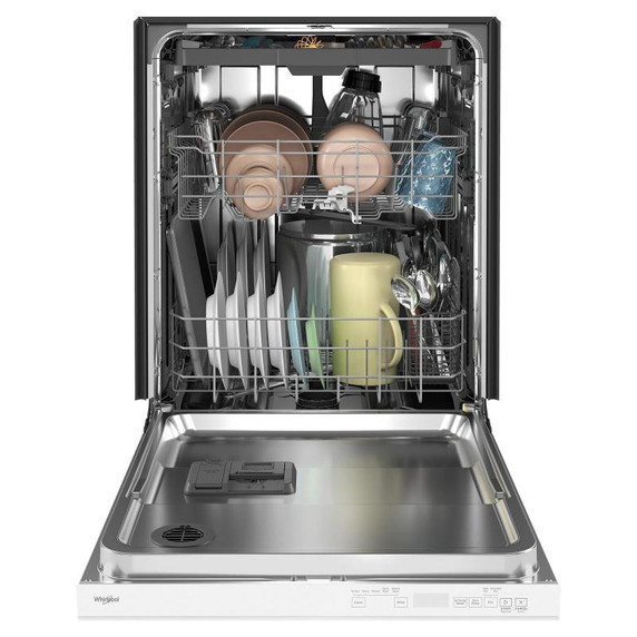 Whirlpool® 24” Stainless Steel Dishwasher with AI Intelligent Wash - 47 dBA WDTA50SAKW