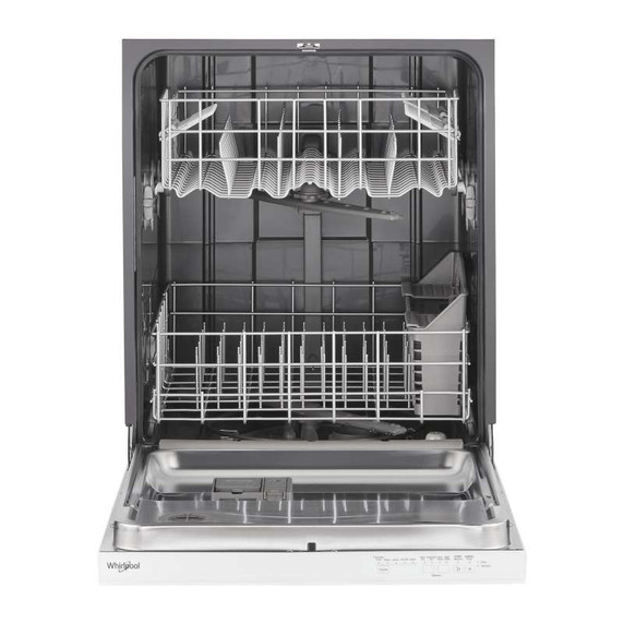 Whirlpool® Quiet Dishwasher with Boost Cycle and Pocket Handle WDP540HAMW
