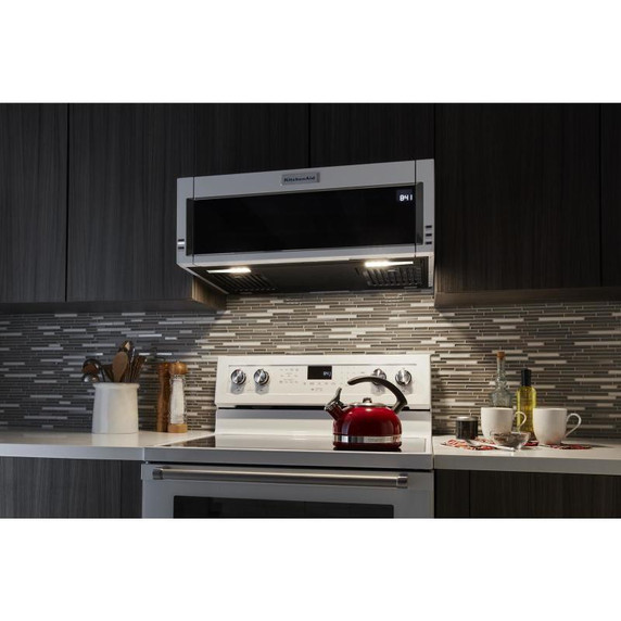 Kitchenaid® 900-Watt Low Profile Microwave Hood Combination YKMLS311HWH