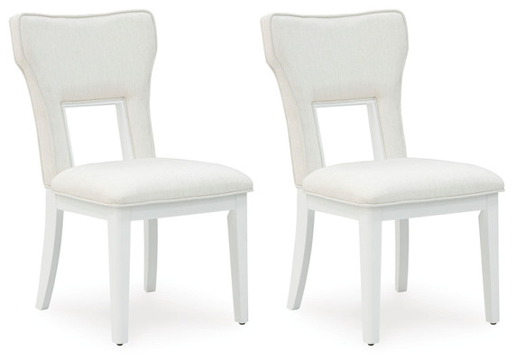 Chalanna - White - Dining Upholstered Side Chair (Set of 2) Chalanna - White - Dining Upholstered Side Chair (Set of 2)