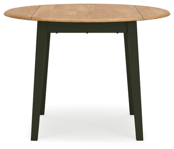 Gesthaven - Round Dining Room Drop Leaf Table Set