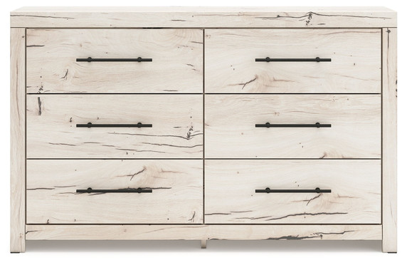 Lawroy - Six Drawer Dresser - Light Natural
