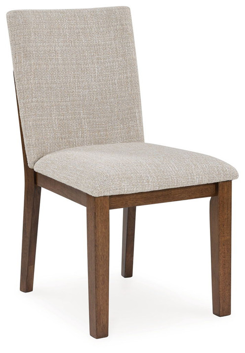 Kraeburn - Beige / Brown - Dining Upholstered Side Chair (Set of 2) Kraeburn - Beige / Brown - Dining Upholstered Side Chair (Set of 2)