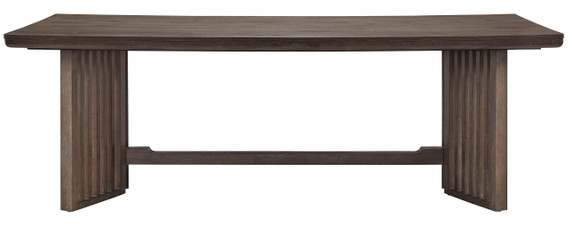 Kavanaugh - Trestle Dining Table - Dark Brown