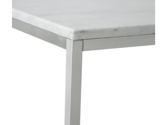 Esme - Rectangular Cocktail Table - White