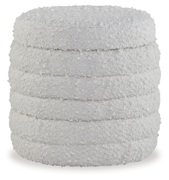 Duntler - Storage Ottoman - Ivory