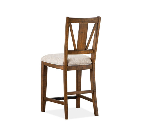 Bay Creek - Counter Chair With Upholstered Seat (Set of 2) - Toasted Nutmeg Bay Creek - Counter Chair With Upholstered Seat (Set of 2) - Toasted Nutmeg