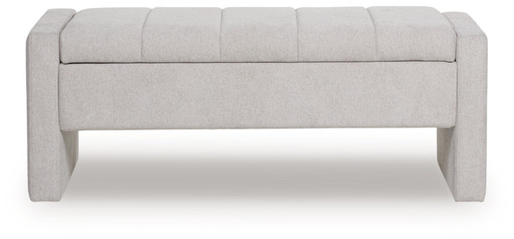 Akselman - Storage Bench - Gray