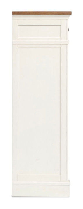 Kingston - Drawer Chest - Whisper White And Cerused Nutmeg