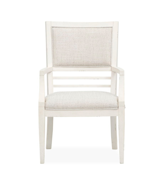Echo Isles - Upholstered Arm Chair (Set of 2) - Sea Pearl And Driftwood