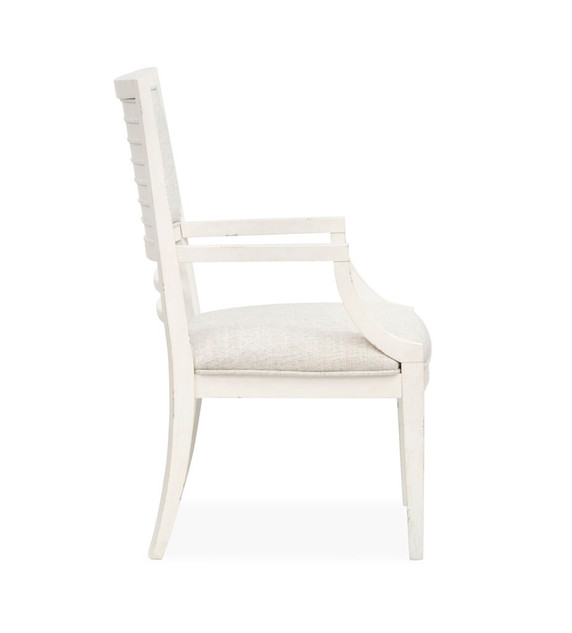 Echo Isles - Upholstered Arm Chair (Set of 2) - Sea Pearl And Driftwood