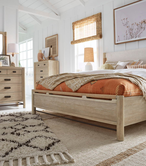 Sunset Cove - Panel Upholstered Bed