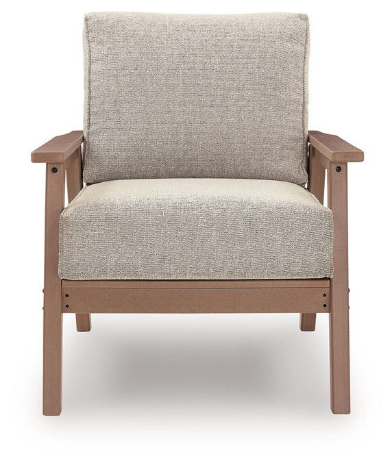 Grover Beach - Lounge Chair With Cushion (Set of 2) - Driftwood